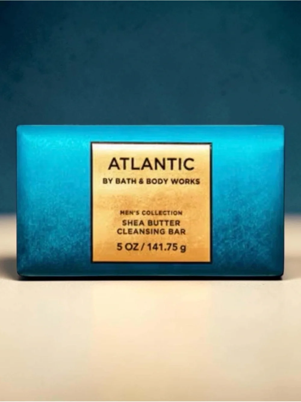 Bath & Body Works Atlantic Men’s Shea Butter Cleansing Bar Soap Set of 3pk New